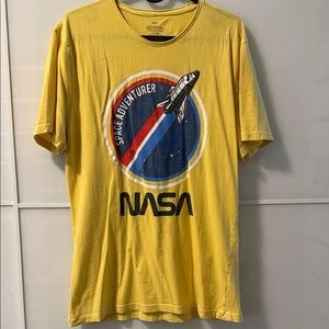 Vintage NASA Yellow T-Shirt